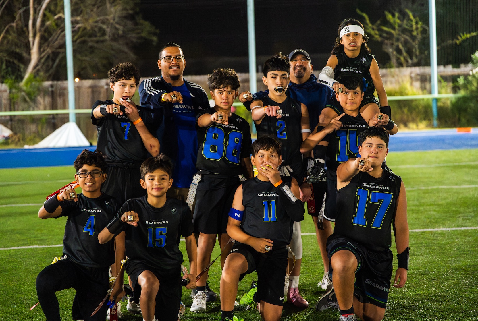 RGV Seahawks 12U Black