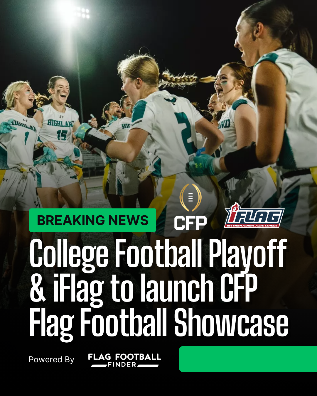 College Football Playoff & iFlag to Launch CFP Flag Football Showcase in Las Vegas