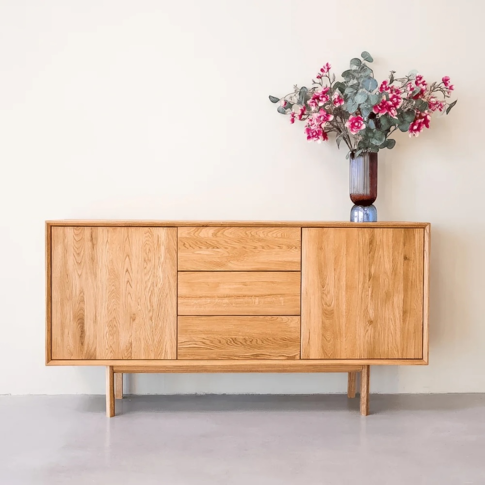 Premium oak and beech sideboards with spacious storage and elegant design