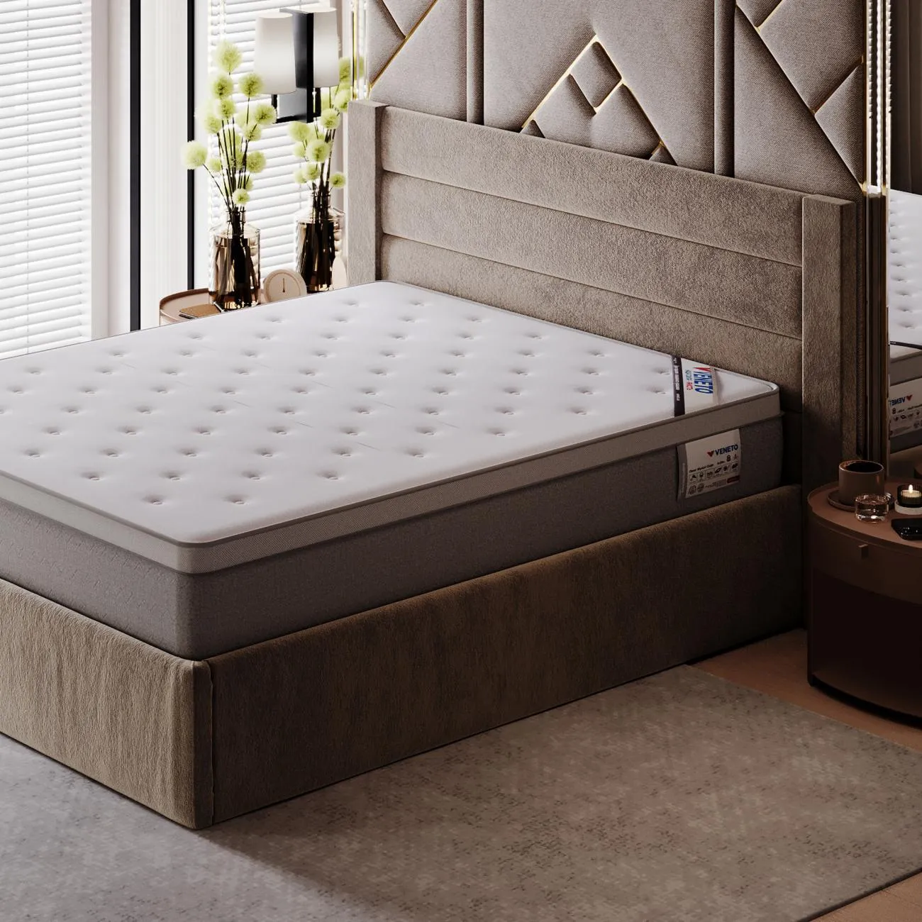 מזרן אורטופדי Veneto Lux Multi Soft עם נוחות רכה ויוקרתית