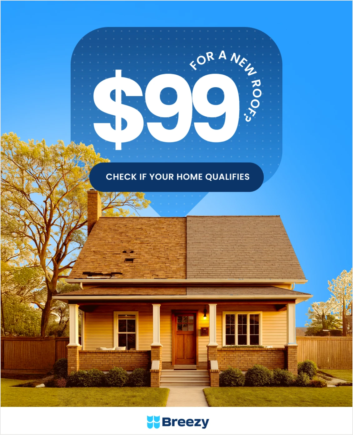 Breezy Roofing campaign