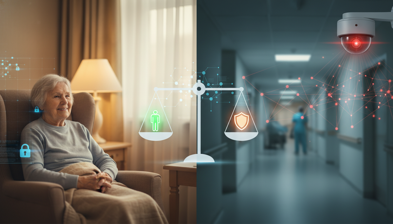 AI Cameras in Nursing Homes: Balancing Safety Monitoring and Resident Privacy