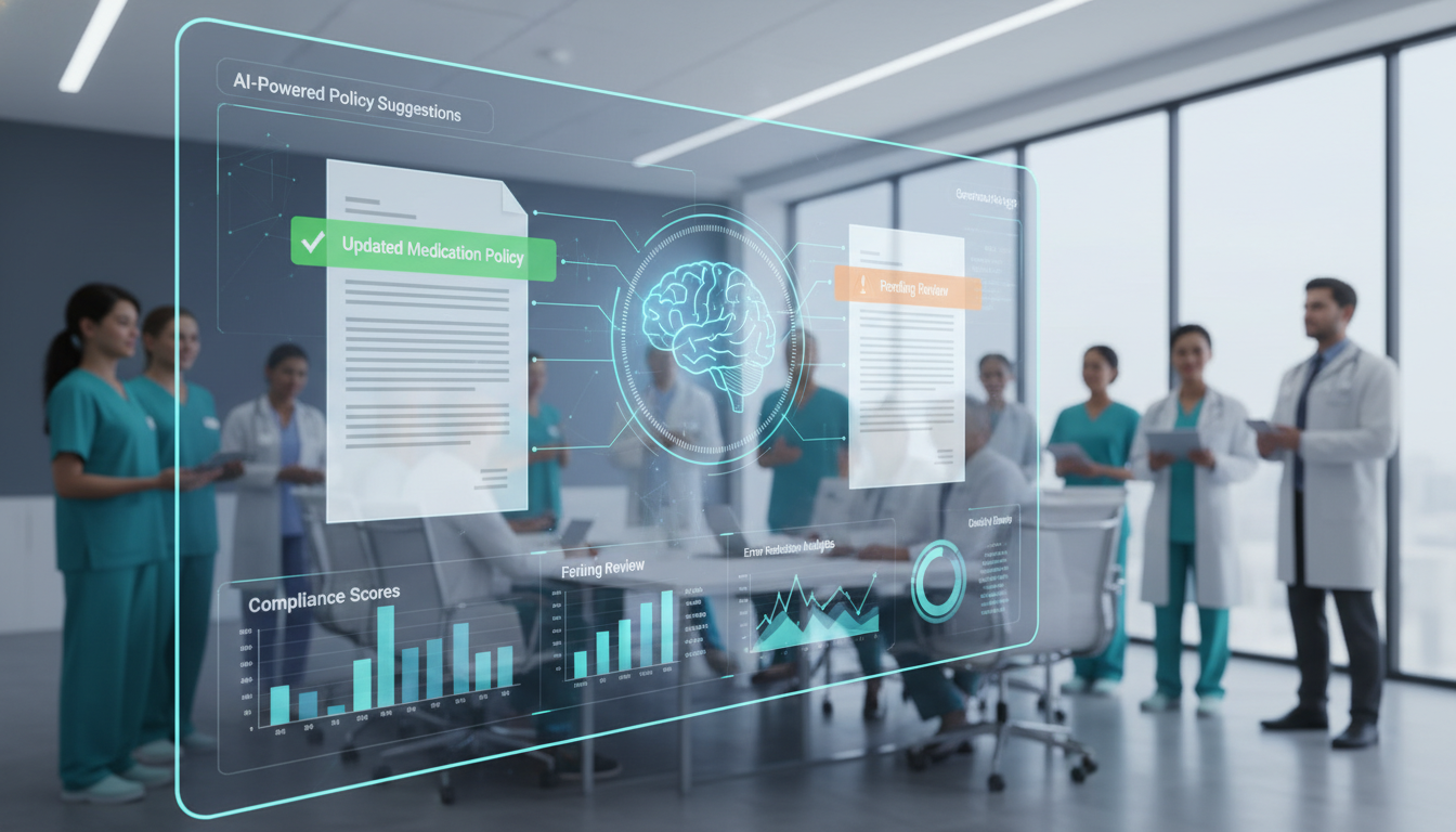 Leveraging AI for Policy Review and Replacement in Medication Procedures