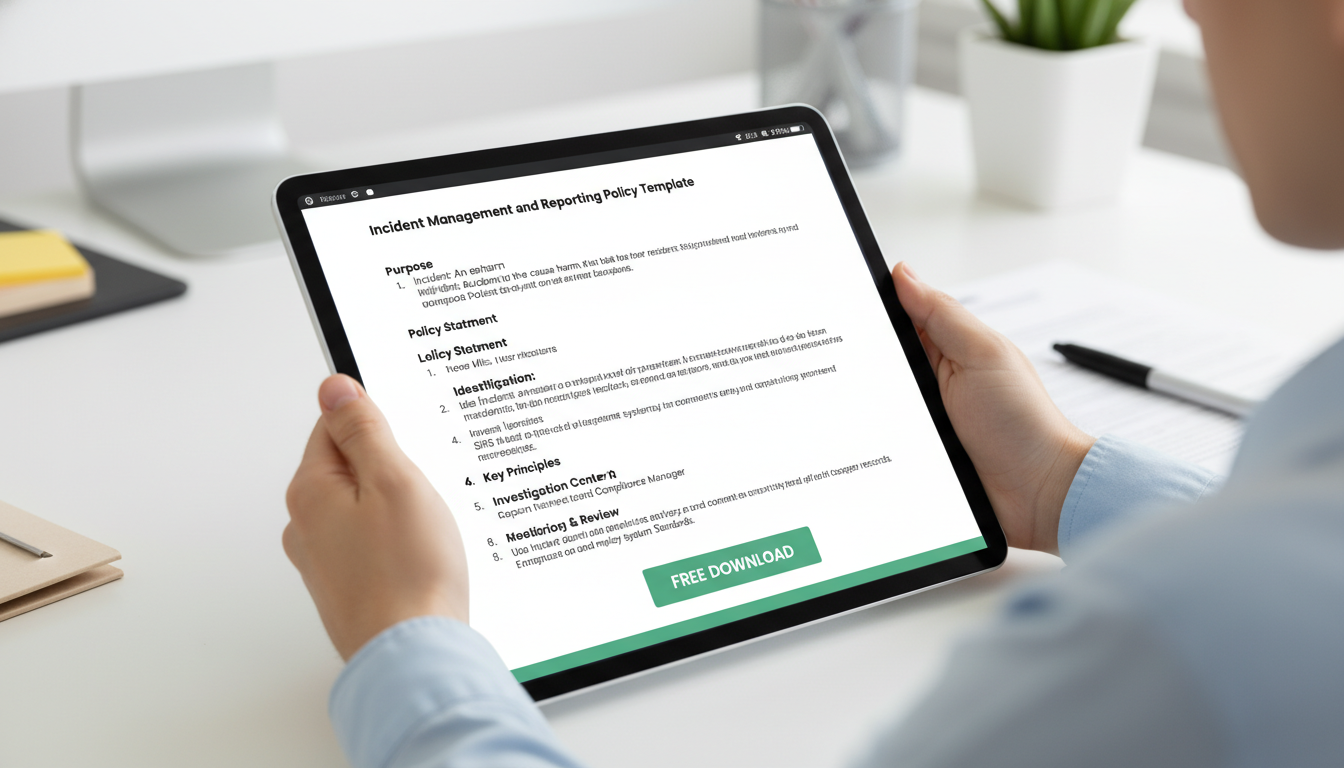 Digital library displaying corporate policy documents.