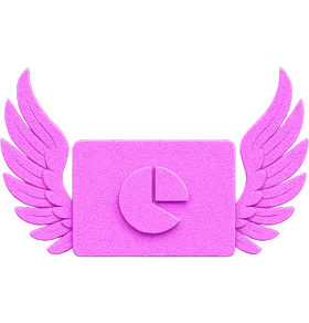 Icon of Icarus in pink