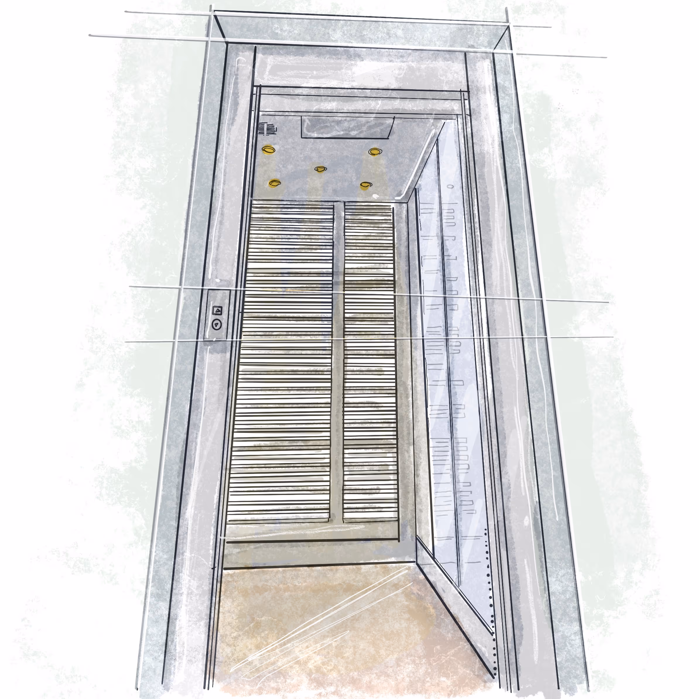 Meyer Lifts elevator illustration