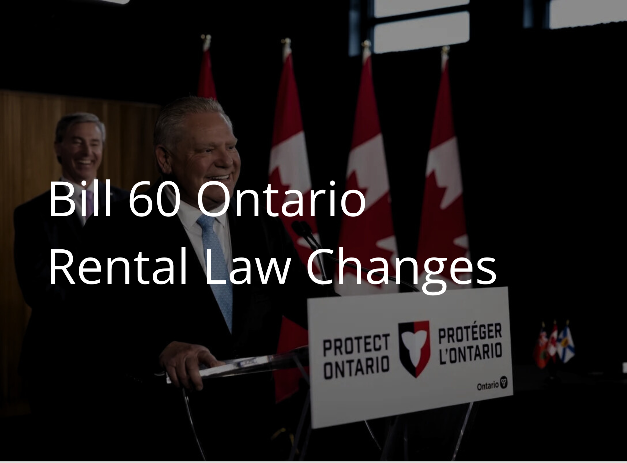 Shawn Sun, Oakville realtor from Mr. Sold Group, explaining Bill 60 Ontario Rental Law Changes (2025)