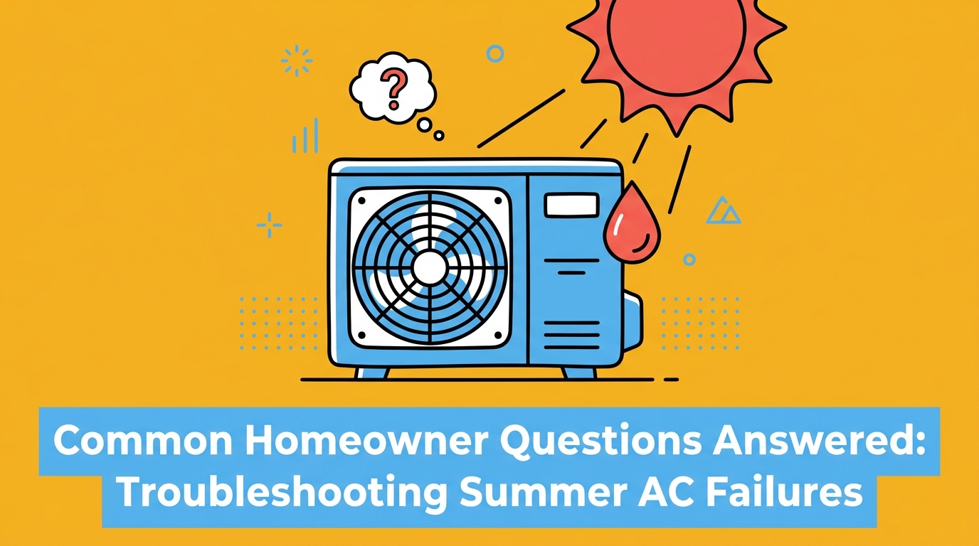Common Homeowner Questions Answered: Troubleshooting Summer AC Failures