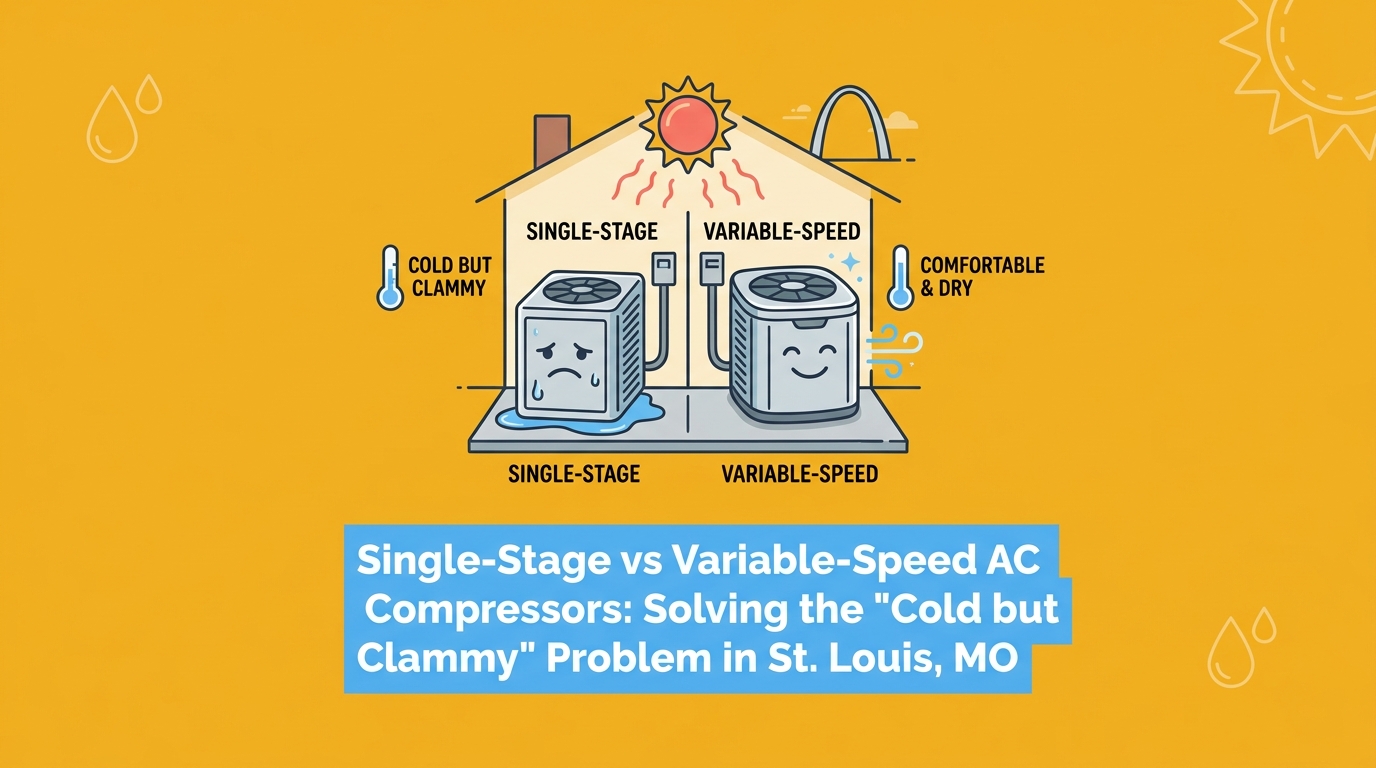 Single-Stage vs Variable-Speed Compressors for St. Louis Summers
