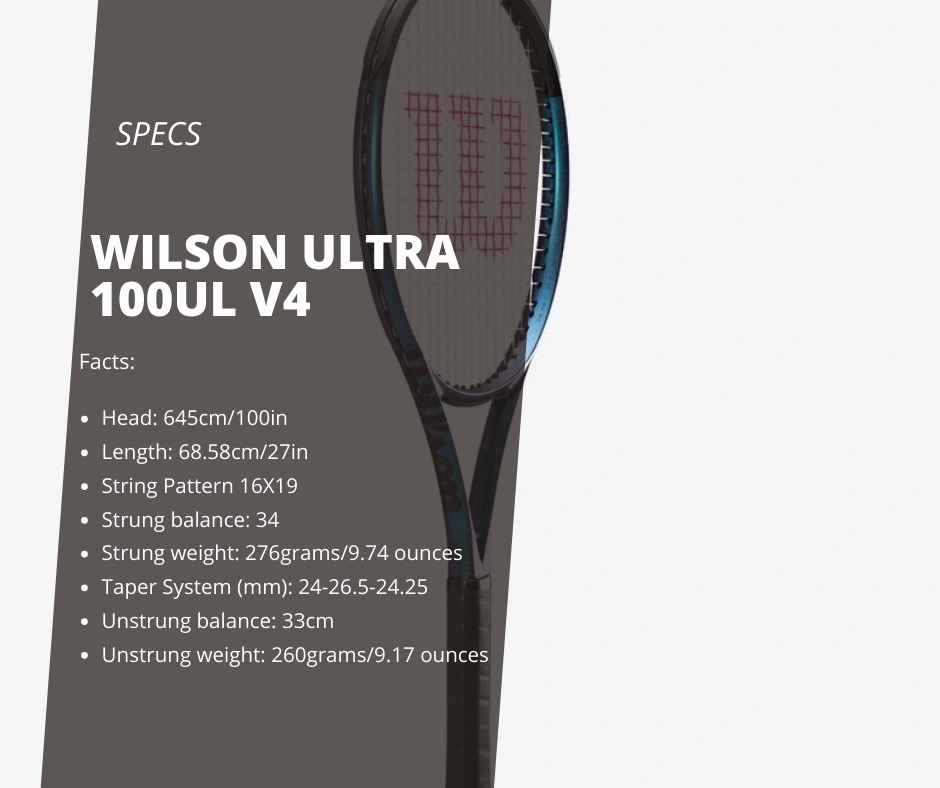 Reader: Wilson Ultra 100UL V4 Racket Review