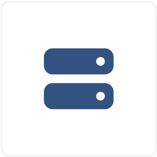 Collect data icon
