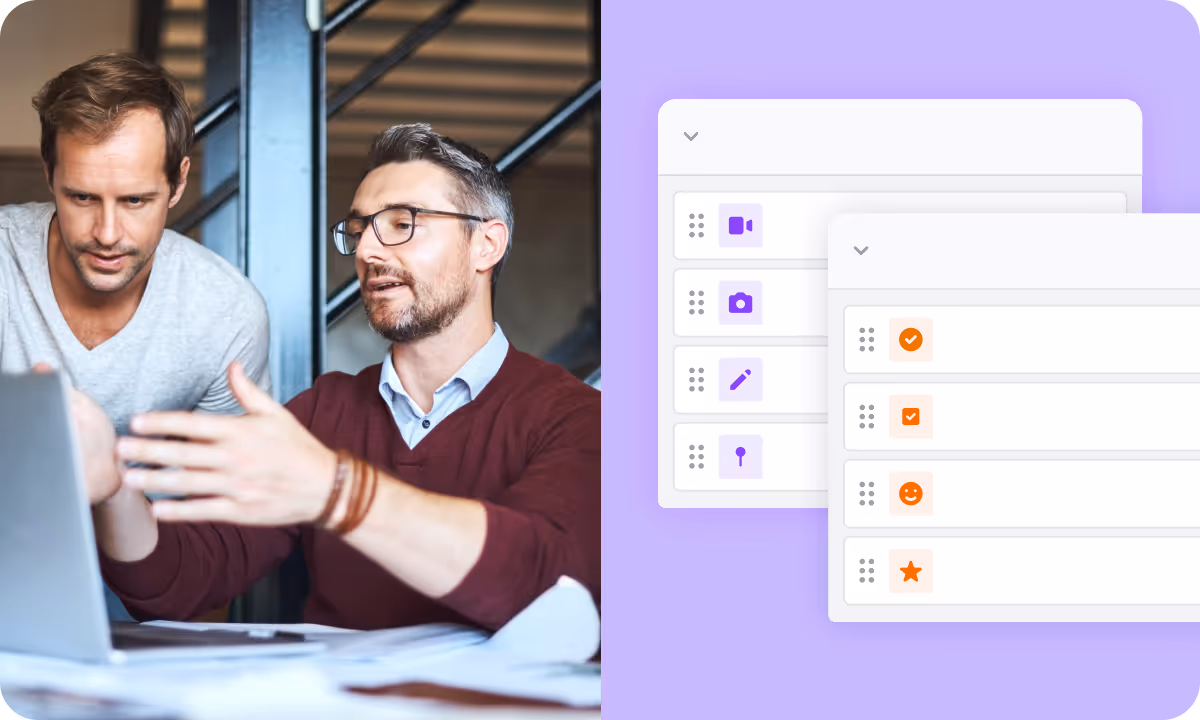 digital forms mockup