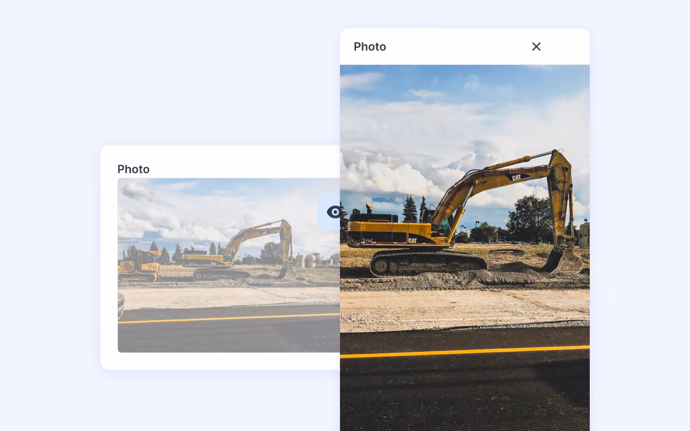 MoreApp Photo field
