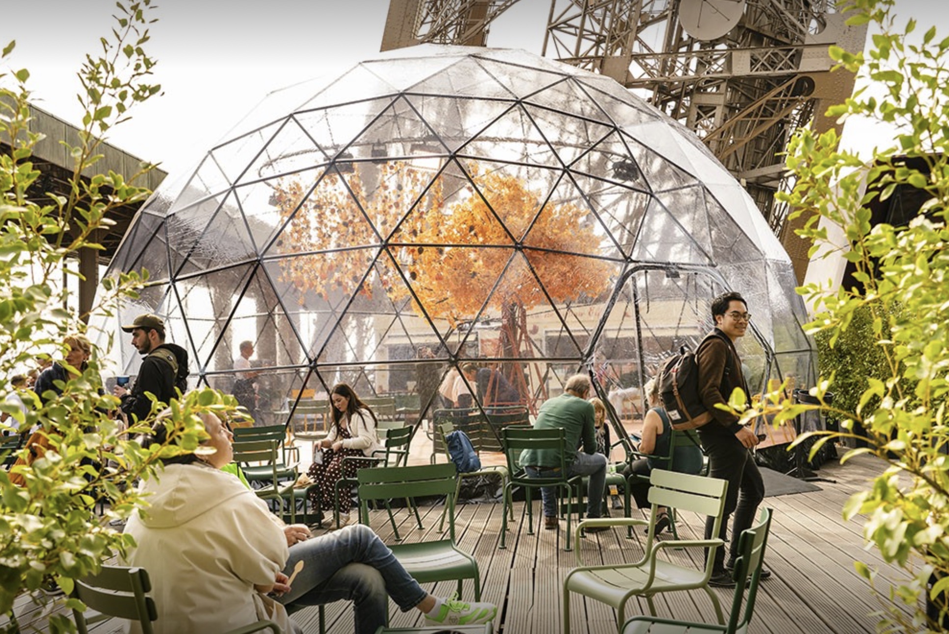 Tour Eiffel - Bulle d'Automne