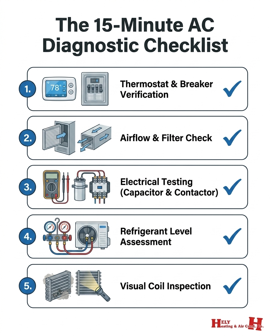 The 15-Minute AC Diagnostic Checklist