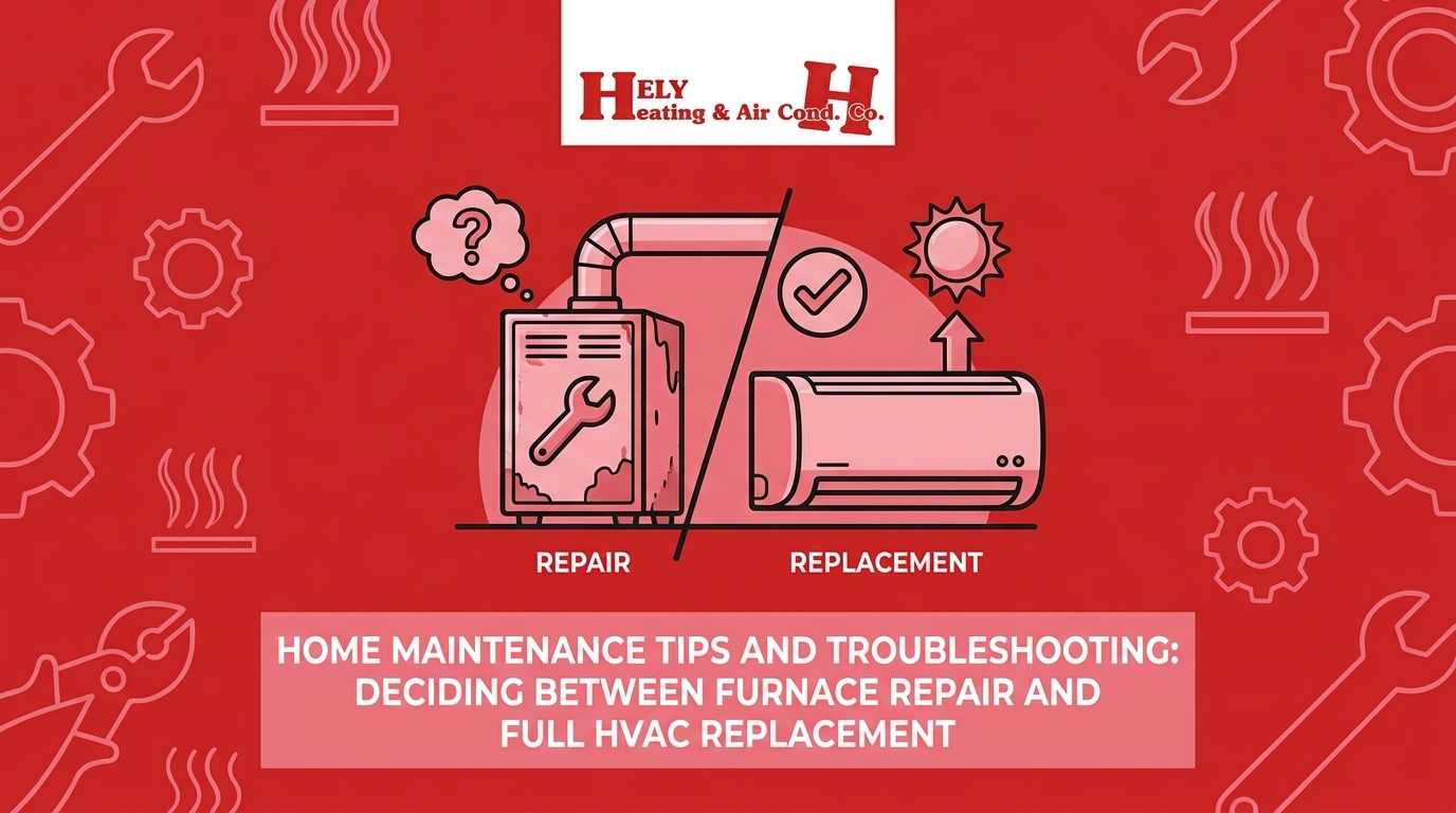 Home Maintenance Tips and Troubleshooting: Deciding Between Furnace Repair and Full HVAC Replacement