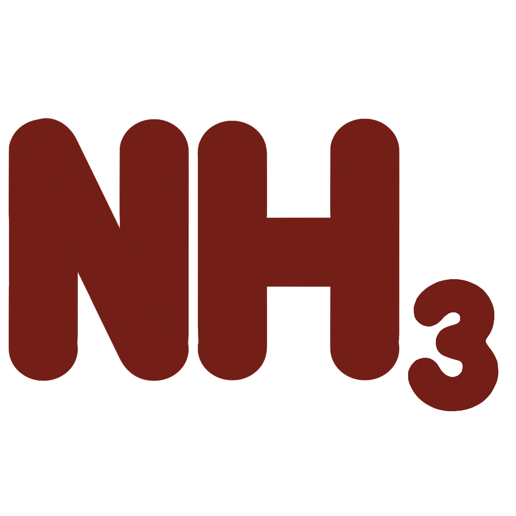 Ammonia Icon - NH3 - Red