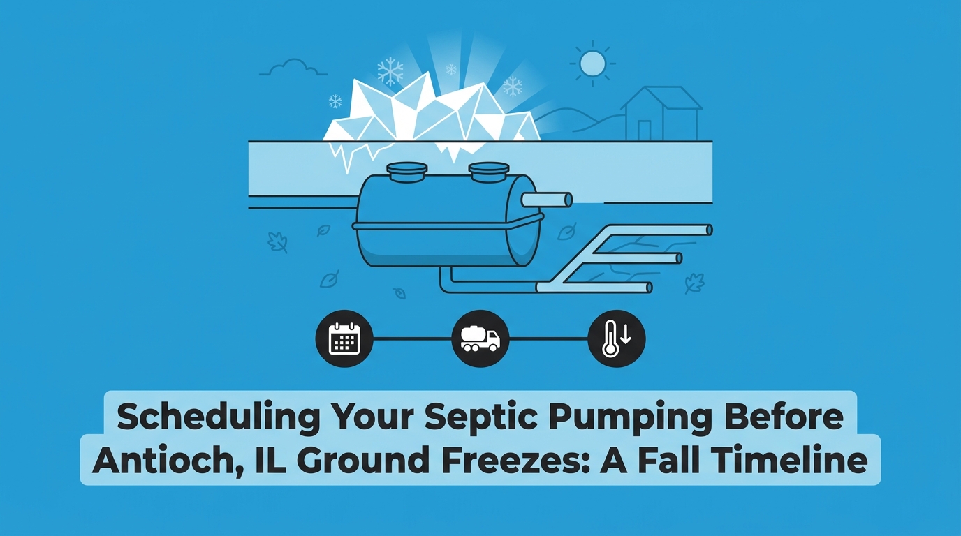 Scheduling Your Septic Pumping Before Antioch's Ground Freezes: A Fall Timeline