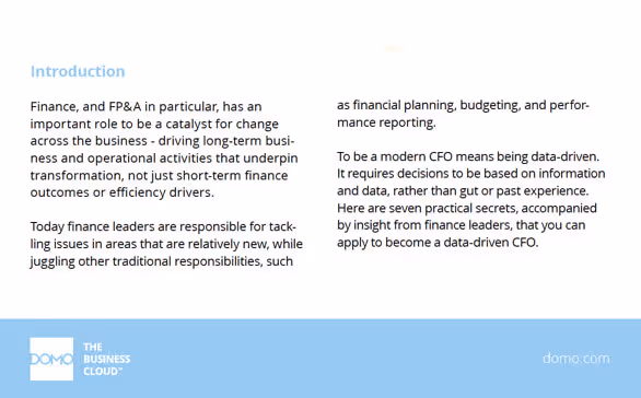 7 Secrets of the Data-Driven CFO