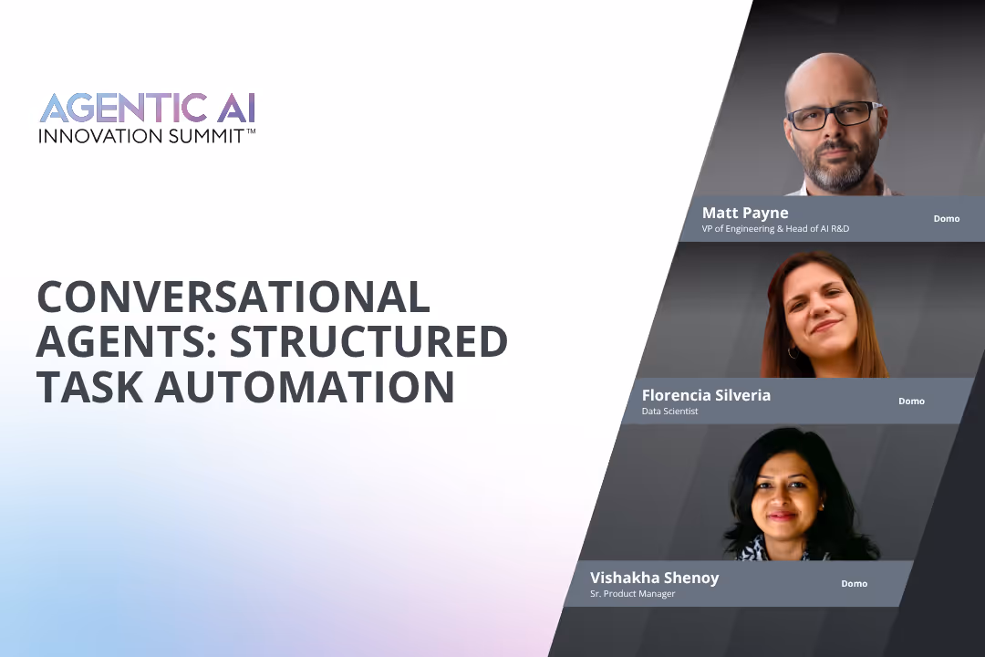 Conversational Agents: Structured Task Automation