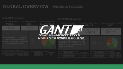 Domo and UX: Embedding visual analytics to master candidate, meeting, and corporate travel data