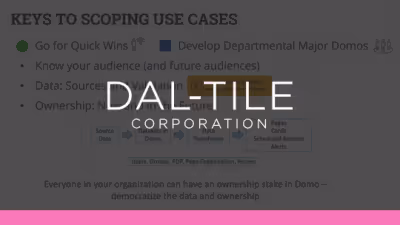 Keys to Success Getting Started and Growing with Domo: What I wish I knew when I started