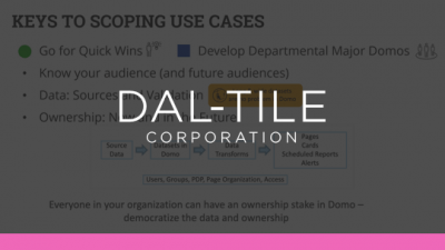 Keys to Success Getting Started and Growing with Domo: What I wish I knew when I started