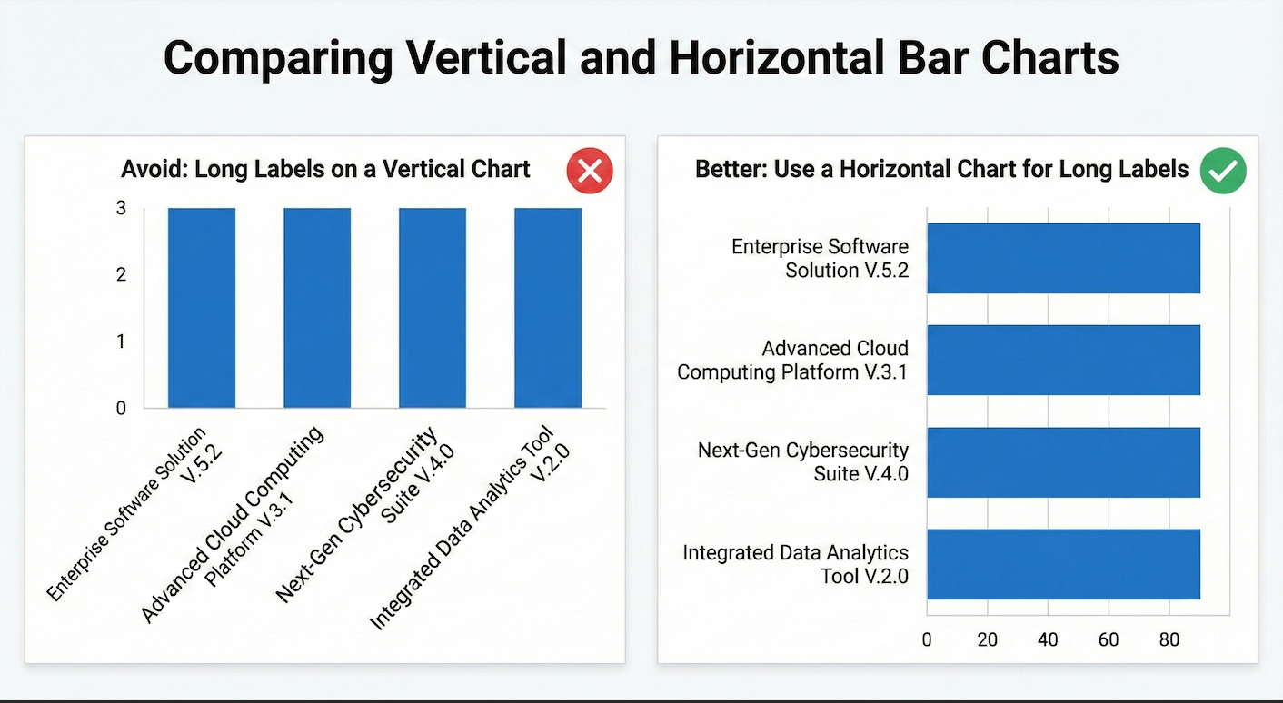 bar chart do's and dont's