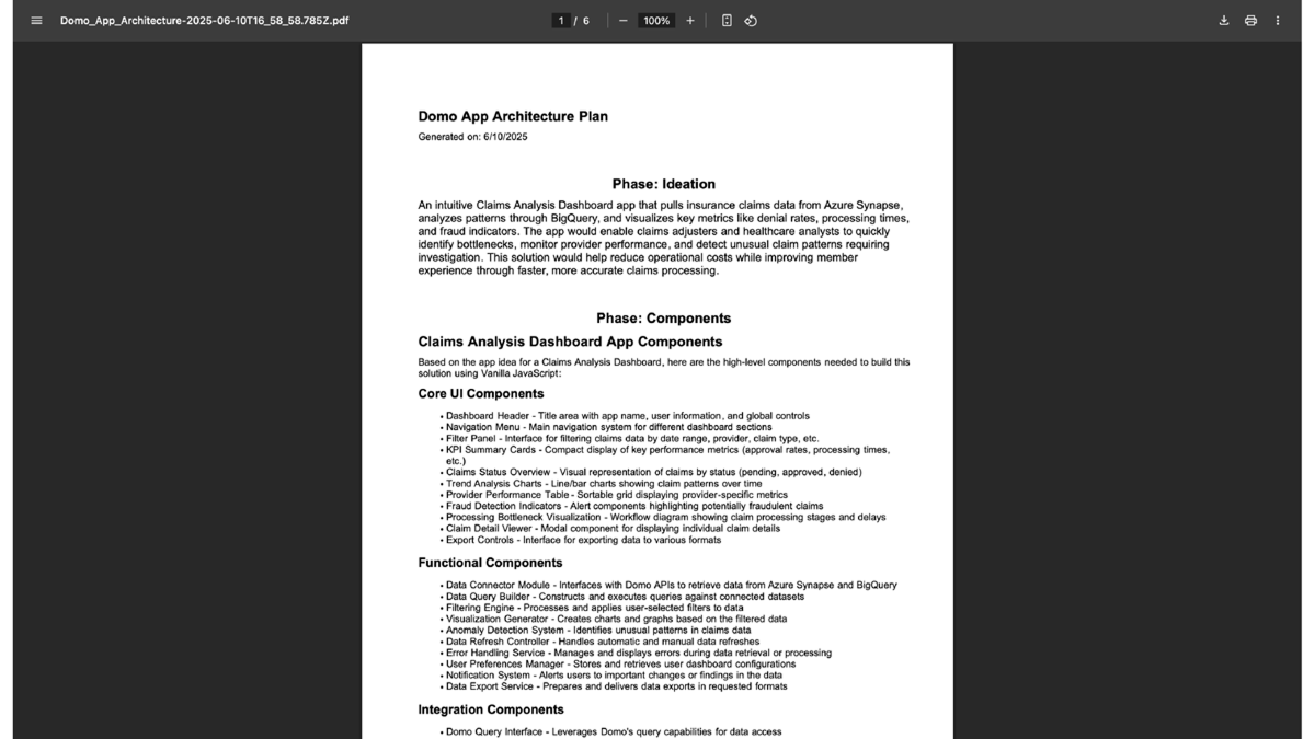 AppMap creates a plan that can be used with your LLM of choice to build and app.