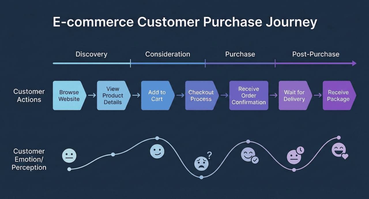E-commerce Customer Purchase Journey