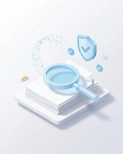 Vendor Document Verification AI Agent tile image showing automated W-9 extraction and EIN validation workflow