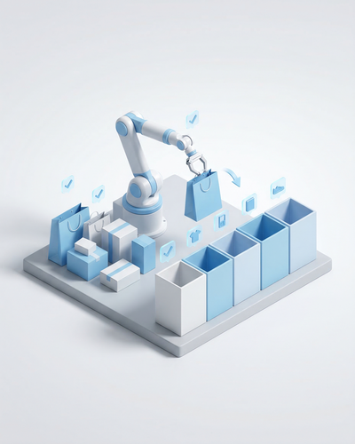Return Classification AI Agent tile image showing automated return categorization and routing
