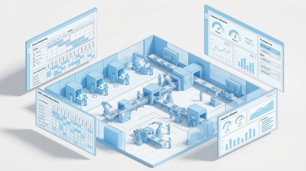 Production Floor Scheduling AI Agent | Dynamic Workforce Optimization