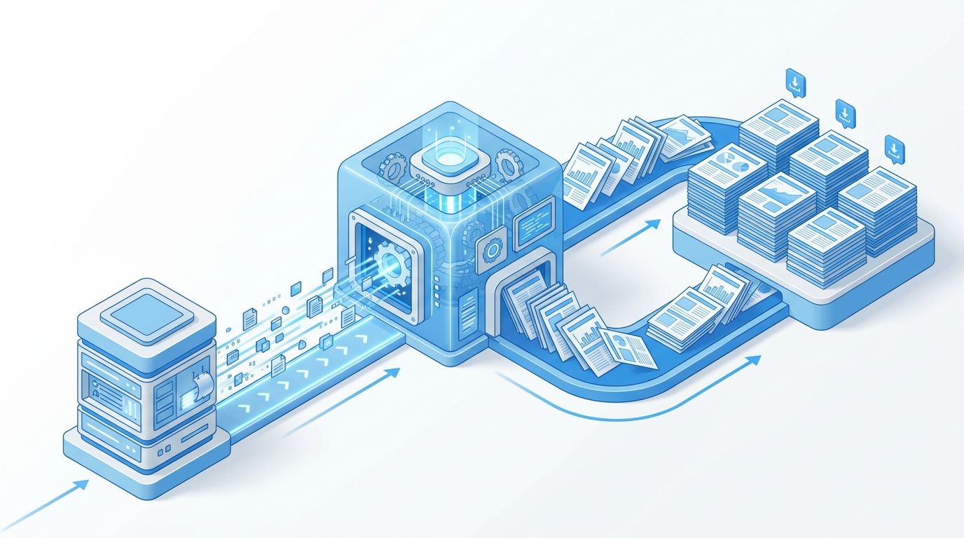 Bulk Report Generator AI Agent | Scalable PDF Export Engine