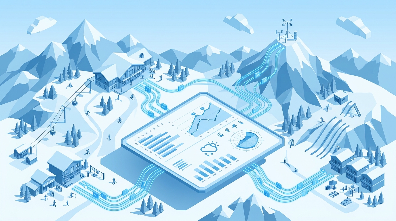Skier Visit Forecasting AI Agent | Weather-Driven Resort Staffing