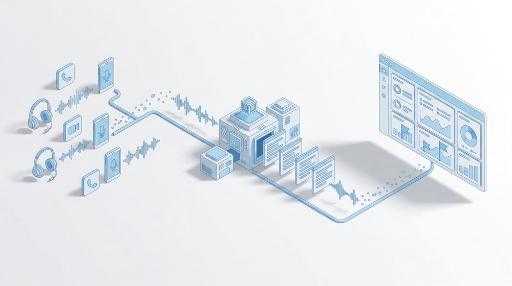 Call Transcription & QA AI Agent | 100% Automated Interaction Analysis