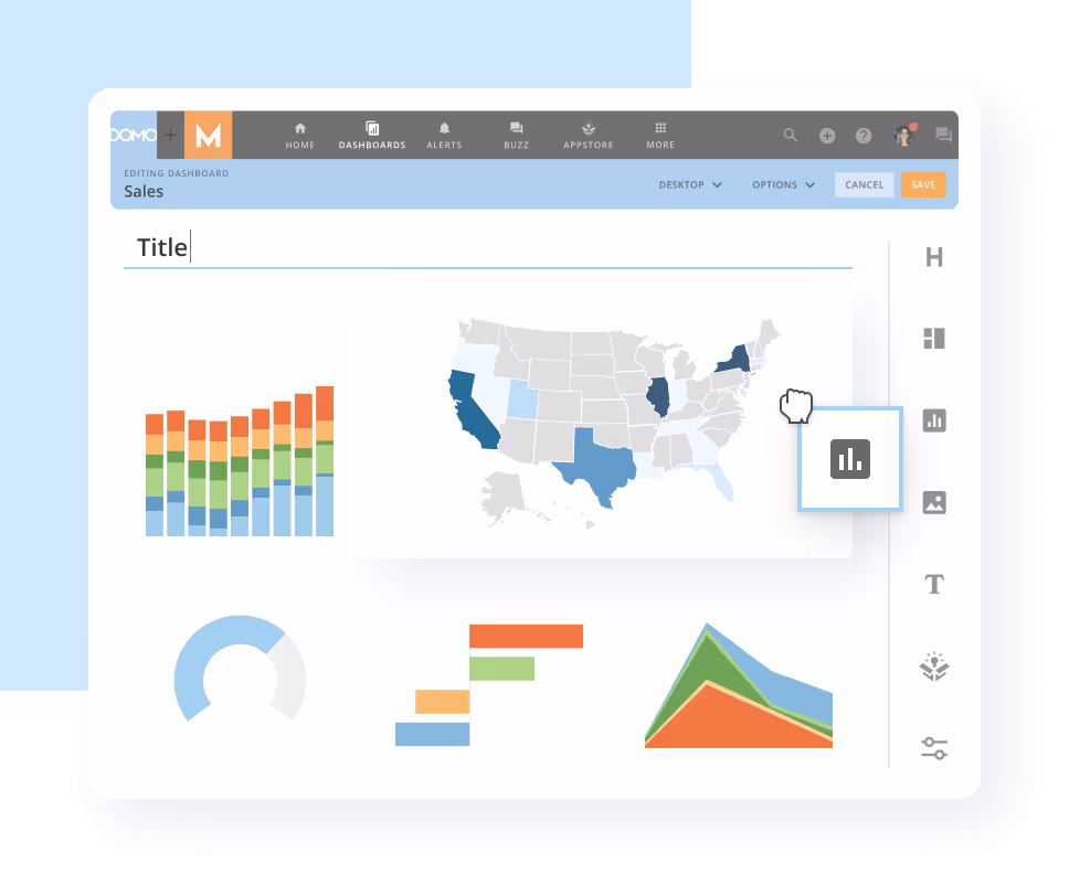 sales dashboard example