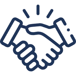 A handshake to conform agreement.