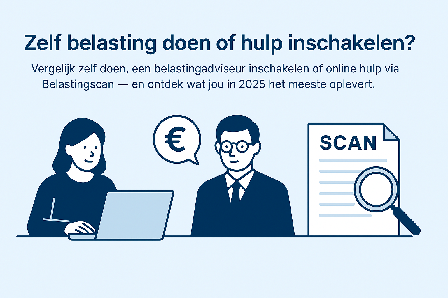 Zelf belasting doen of hulp inschakelen? Dit is de slimste keuze in 2025