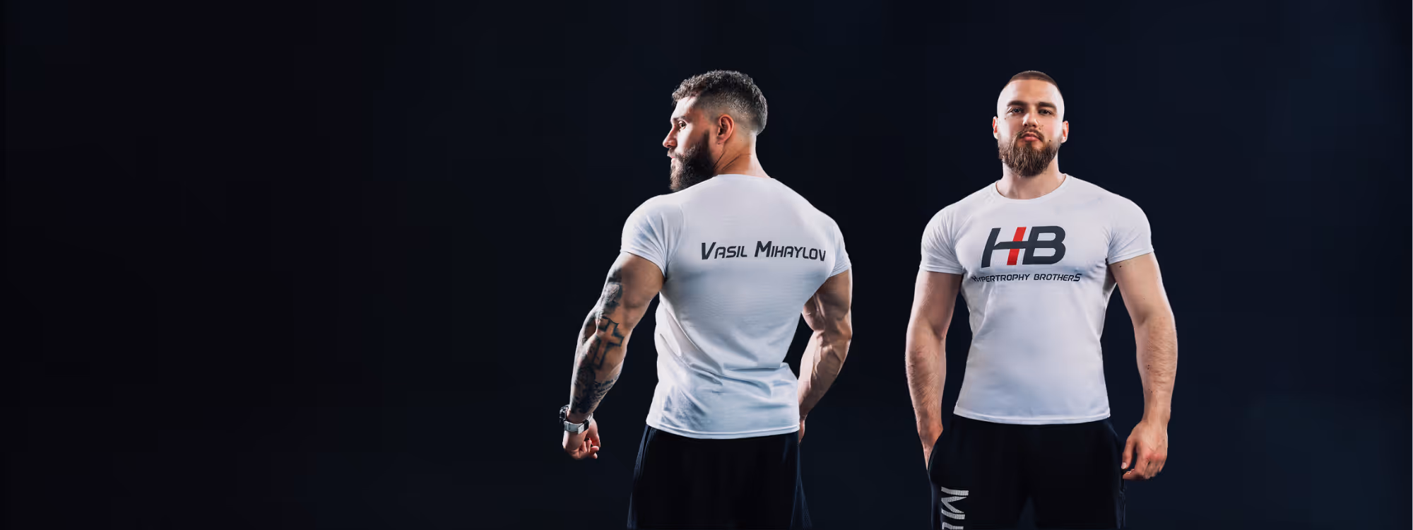 Снимка на създателите на Hypertrophy Brothers Васил Михайлов и Николай Гелишев