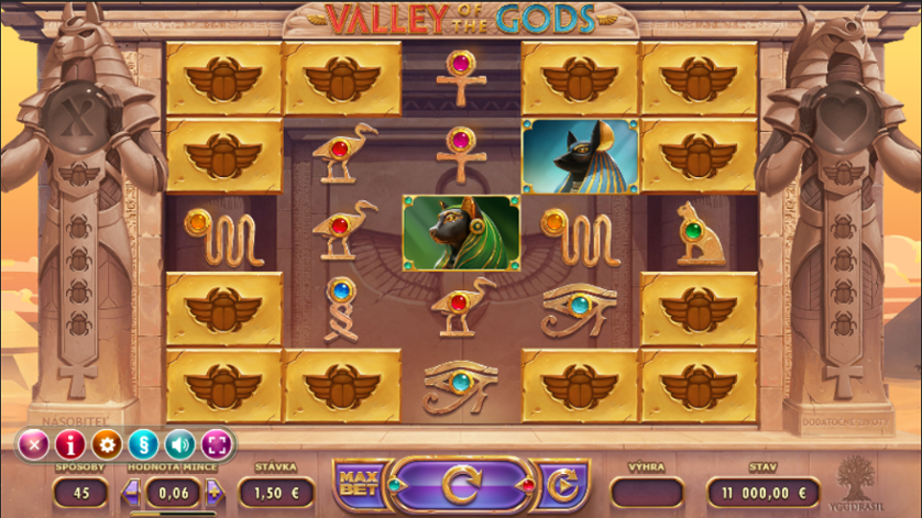 Valley of the Gods by Yggdrasil Gaming