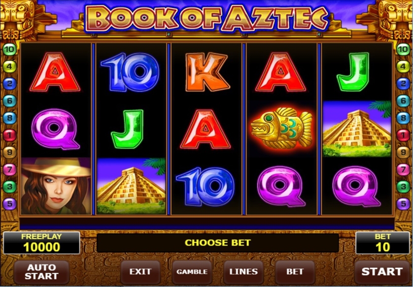 Book of Aztec by Amatic Industries
