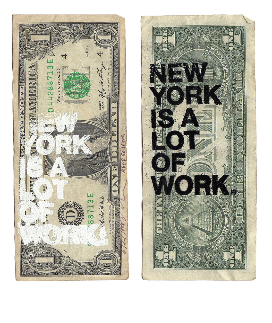 Reed Seifer: New York is a Lot of Work