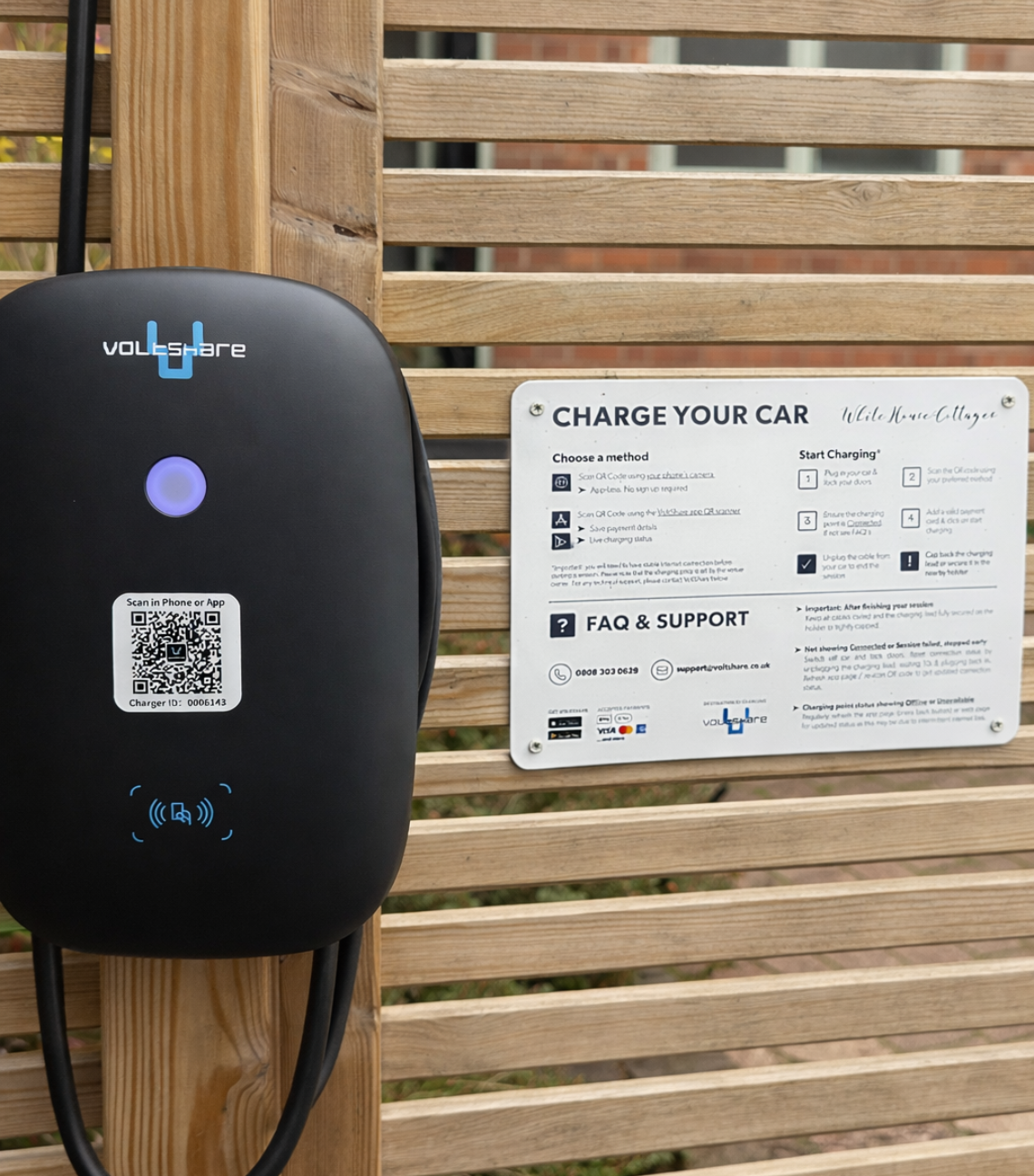 Image of White House Cottages charger