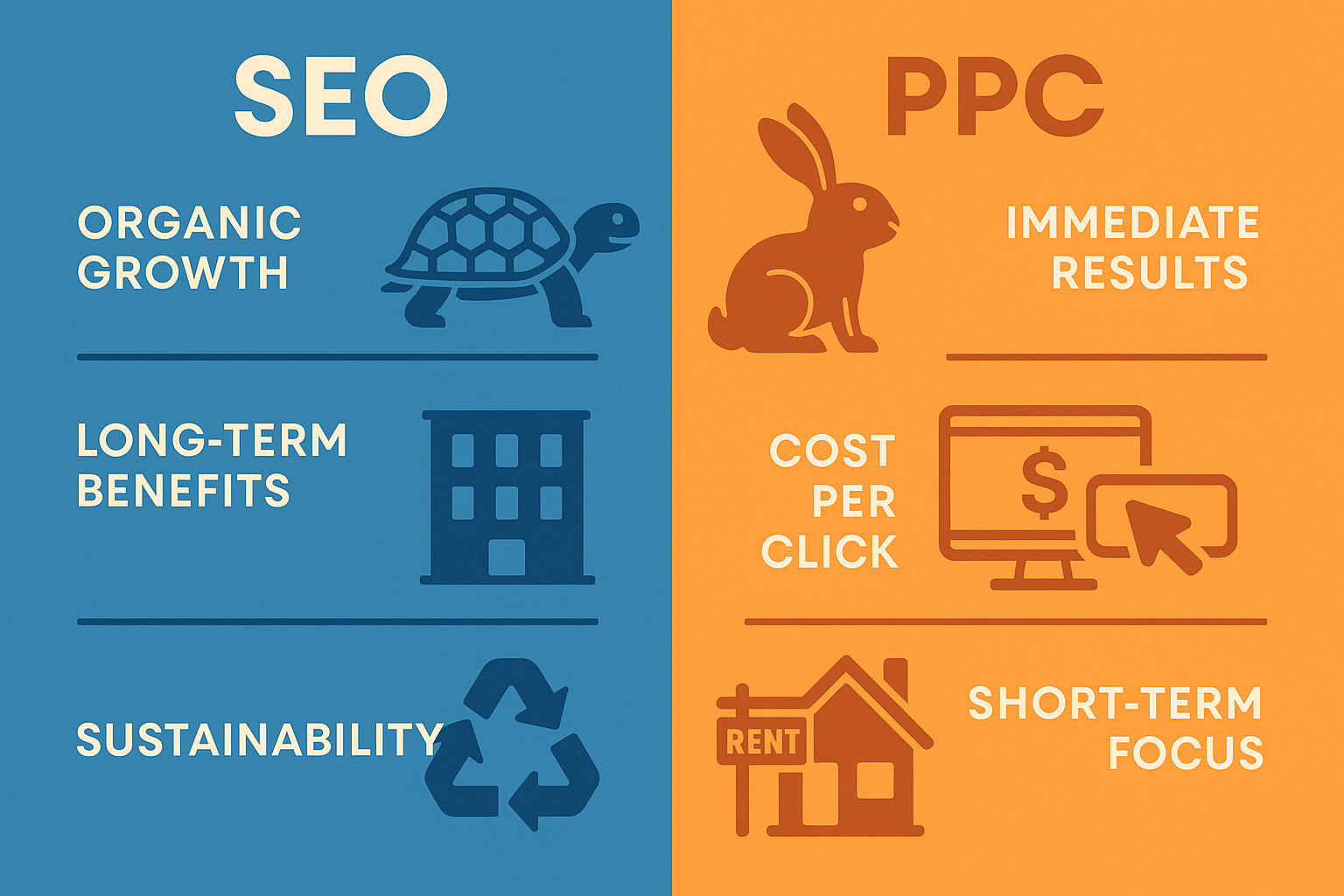 SEO vs PPC Comparison