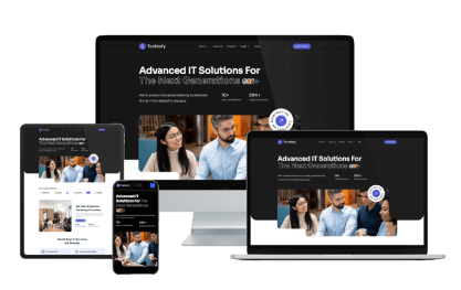 Landing Page Responsive device Image 