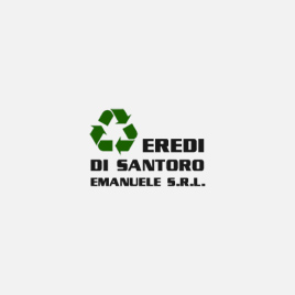 Logo di Eredi di Santoro Emanuele S.R.L. con simbolo di riciclaggio verde.