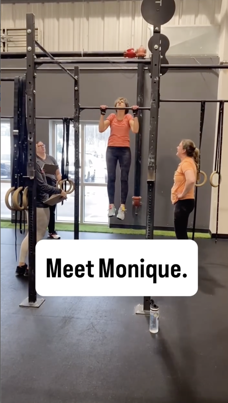 Want to get your first kipping pull-up?