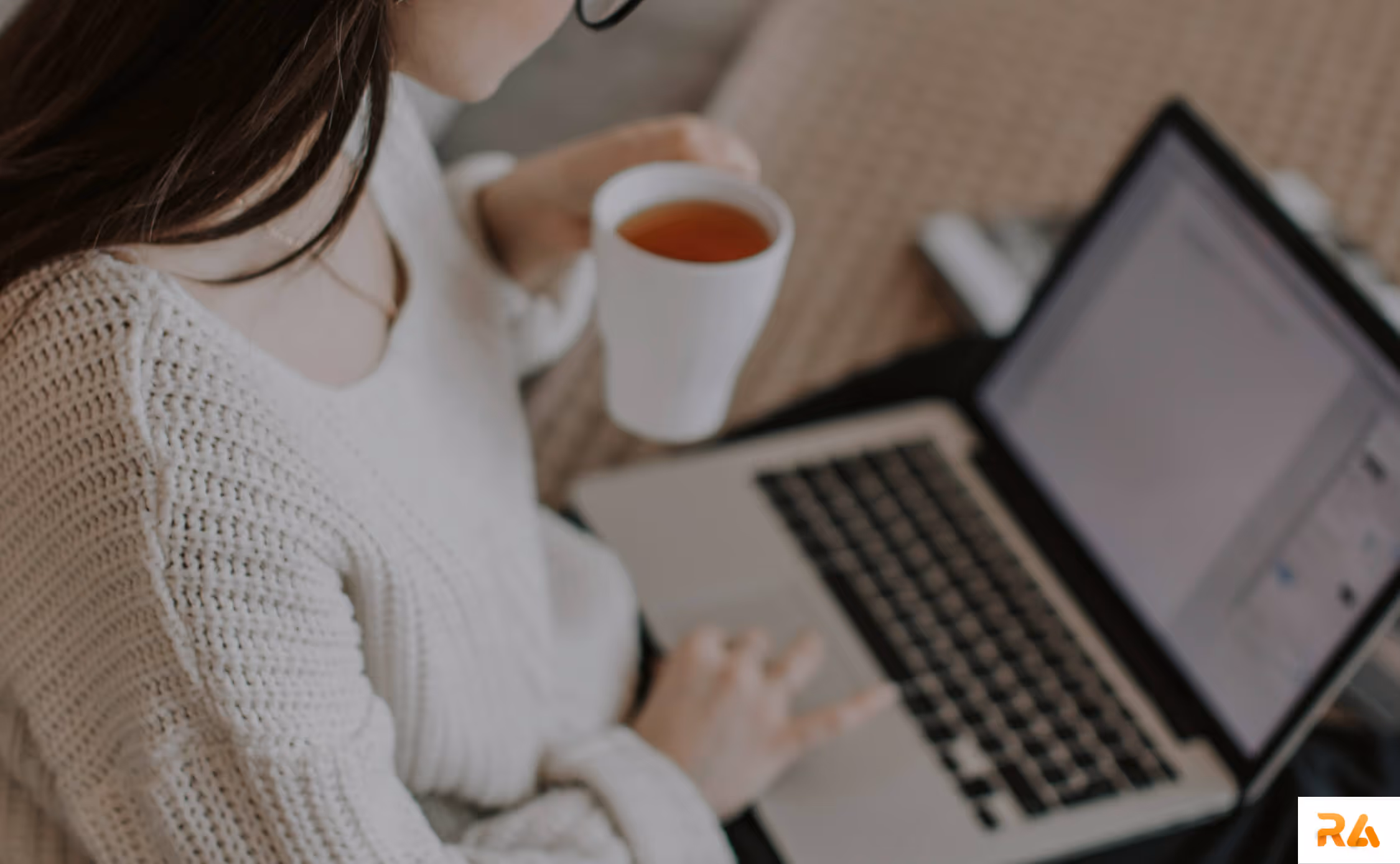 legal professional working with legal documents in laptop