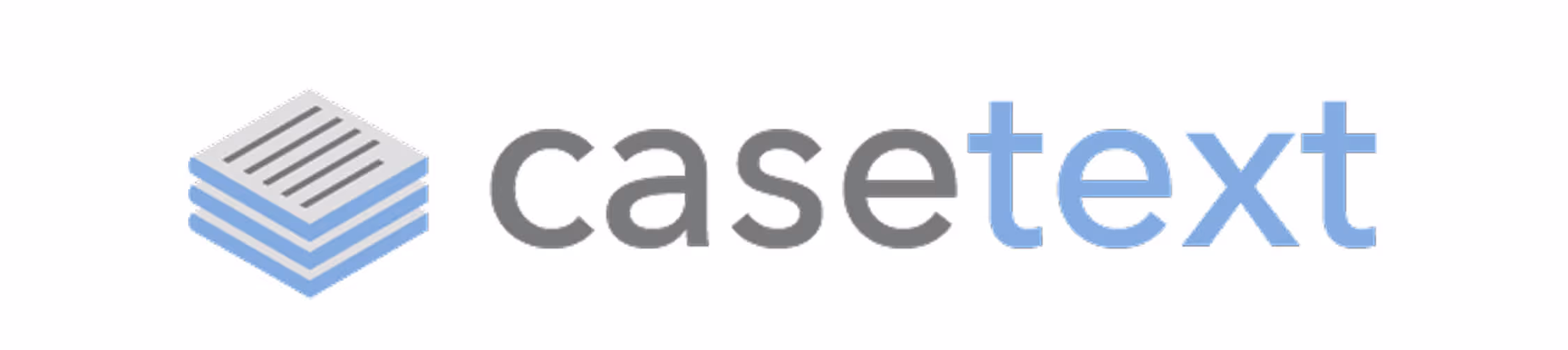 Casetext logo original platform in white background